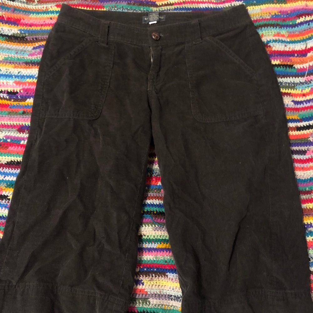 Corduroy Brown Knee Level Shorts